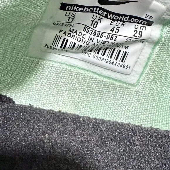 Nike KD VII 7 Good Bad Apple Black Red Mint Green 653996-063 size 11